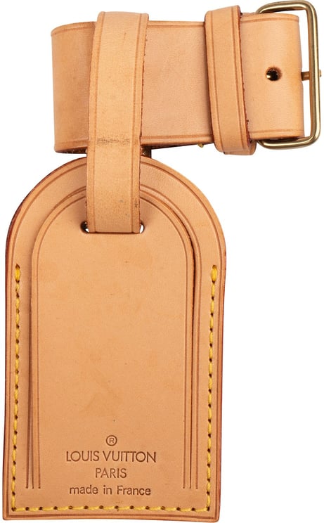 Louis Vuitton Louis Vuitton Vachetta Leather Luggage Tag Set