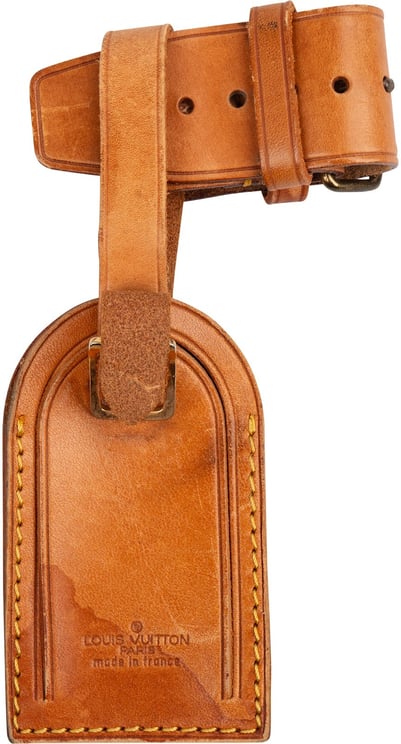 Louis Vuitton Louis Vuitton Vachetta Leather Luggage Tag Set