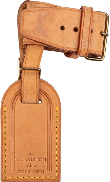 Louis Vuitton Louis Vuitton Vachetta Leather Luggage Tag Set