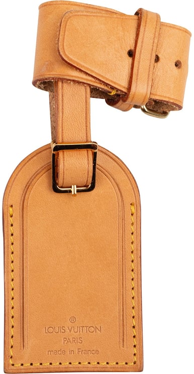 Louis Vuitton Louis Vuitton Vachetta Leather Luggage Tag Set