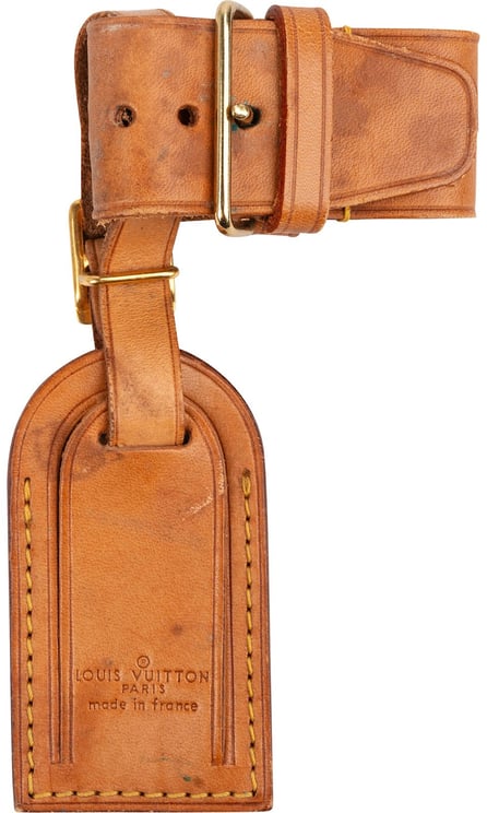 Louis Vuitton Louis Vuitton Vachetta Leather Luggage Tag Set