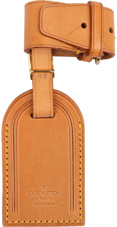 Louis Vuitton Louis Vuitton Vachetta Leather Luggage Tag Set