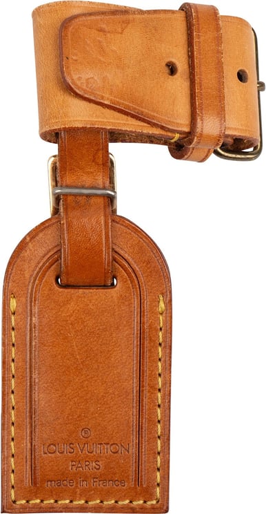 Louis Vuitton Louis Vuitton Vachetta Leather Luggage Tag Set