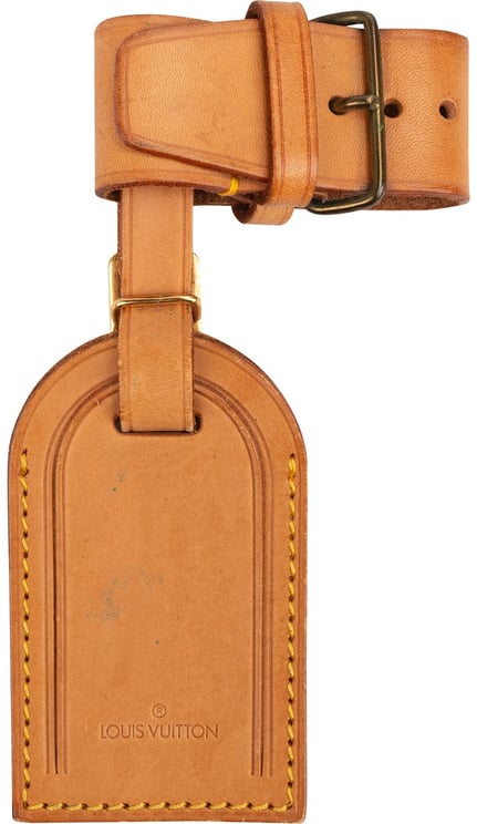 Louis Vuitton Louis Vuitton Vachetta Leather Luggage Tag Set