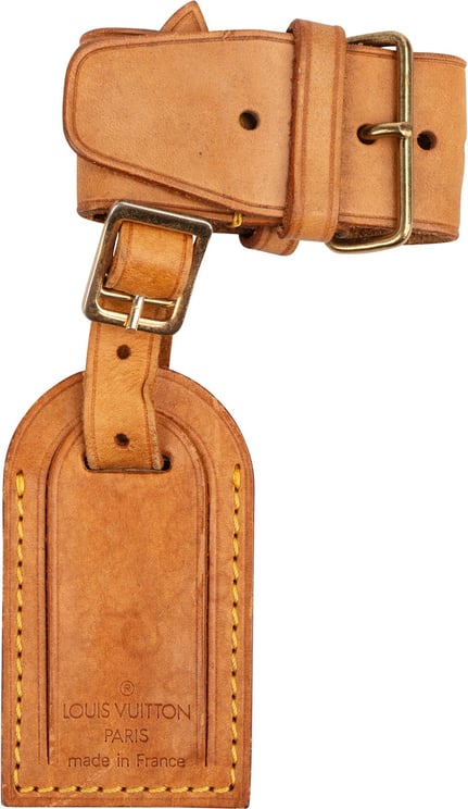 Louis Vuitton Louis Vuitton Vachetta Leather Luggage Tag Set