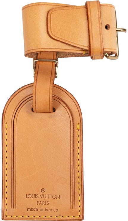 Louis Vuitton Louis Vuitton Vachetta Leather Luggage Tag Set