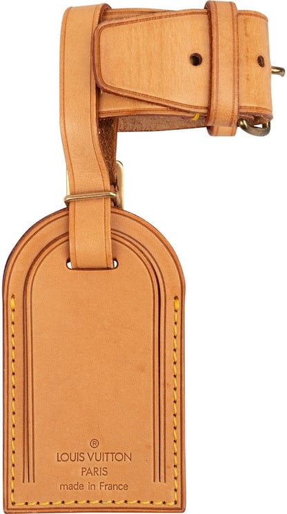 Louis Vuitton Louis Vuitton Vachetta Leather Luggage Tag Set