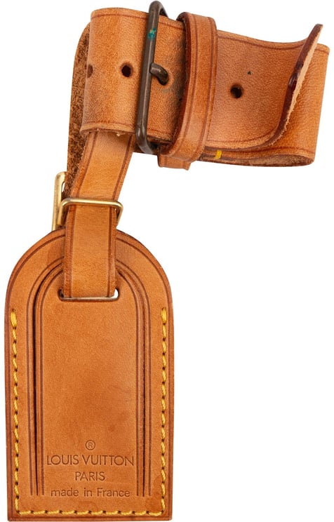 Louis Vuitton Louis Vuitton Vachetta Leather Luggage Tag Set