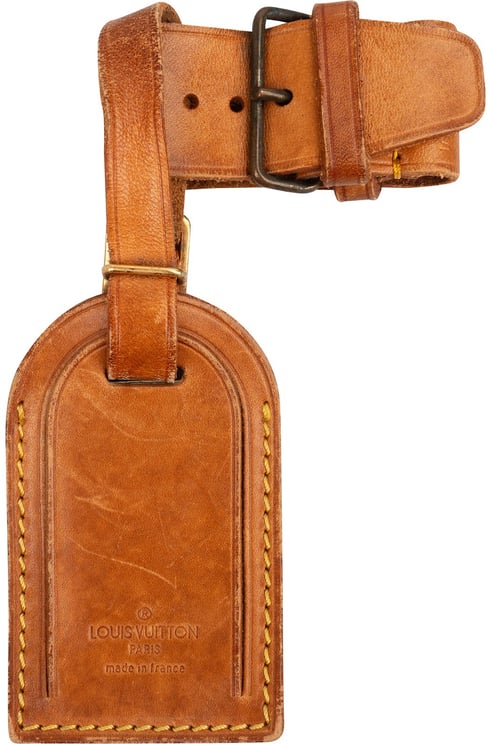 Louis Vuitton Louis Vuitton Vachetta Leather Luggage Tag Set
