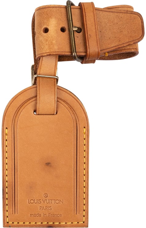 Louis Vuitton Louis Vuitton Vachetta Leather Luggage Tag Set