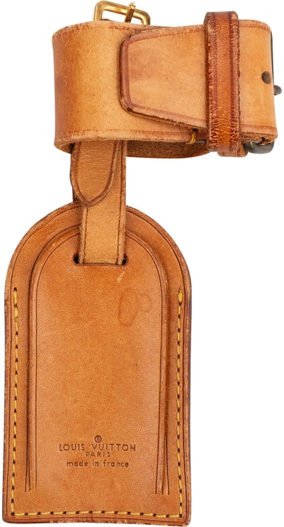 Louis Vuitton Louis Vuitton Vachetta Leather Luggage Tag Set