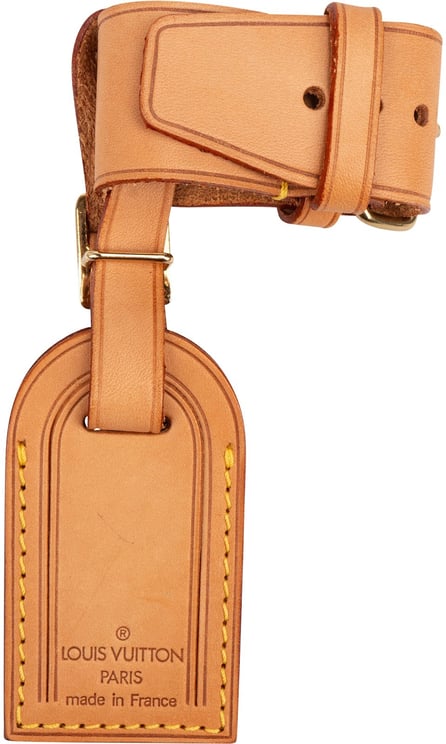 Louis Vuitton Louis Vuitton Vachetta Leather Luggage Tag Set