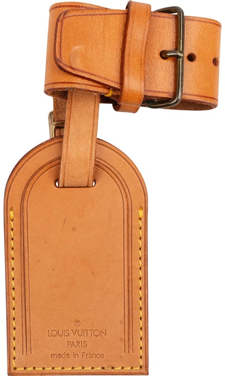 Louis Vuitton Louis Vuitton Vachetta Leather Luggage Tag Set