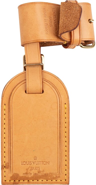 Louis Vuitton Louis Vuitton Vachetta Leather Luggage Tag Set