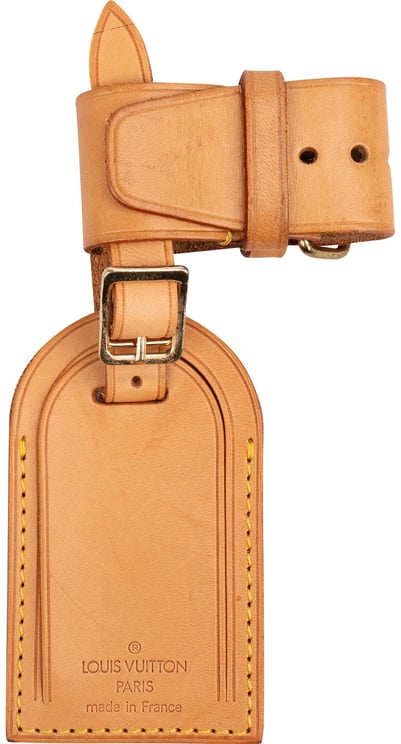 Louis Vuitton Louis Vuitton Vachetta Leather Luggage Tag Set