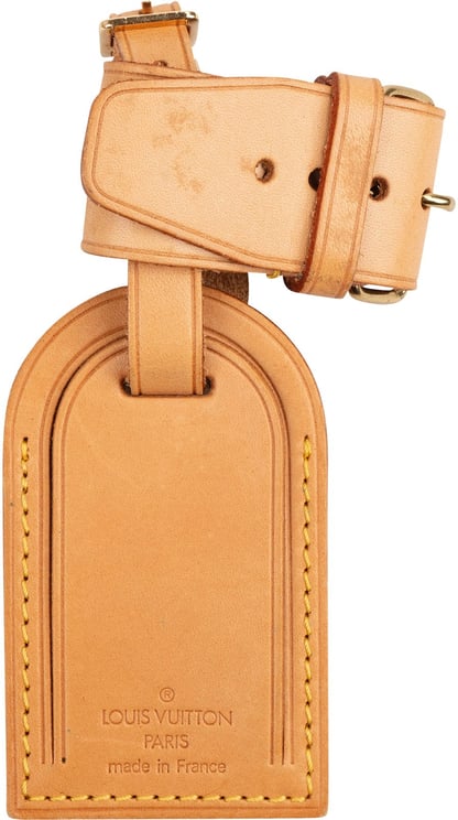 Louis Vuitton Louis Vuitton Vachetta Leather Luggage Tag Set