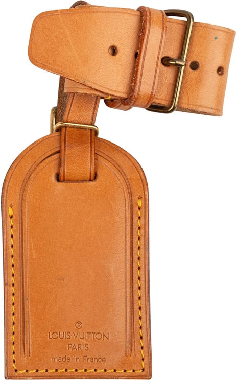 Louis Vuitton Louis Vuitton Vachetta Leather Luggage Tag Set