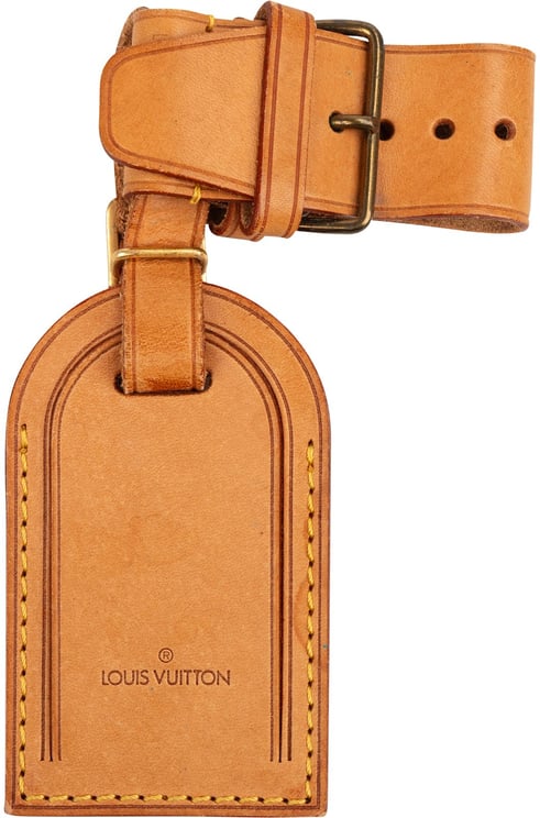 Louis Vuitton Louis Vuitton Vachetta Leather Luggage Tag Set