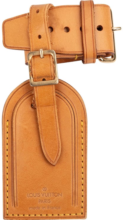 Louis Vuitton Louis Vuitton Vachetta Leather Luggage Tag Set