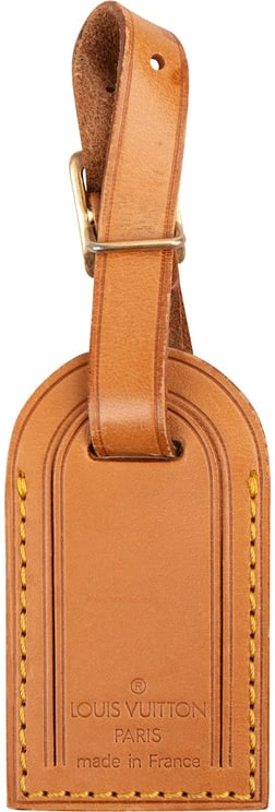 Louis Vuitton Louis Vuitton Vachetta Leather Luggage Tag