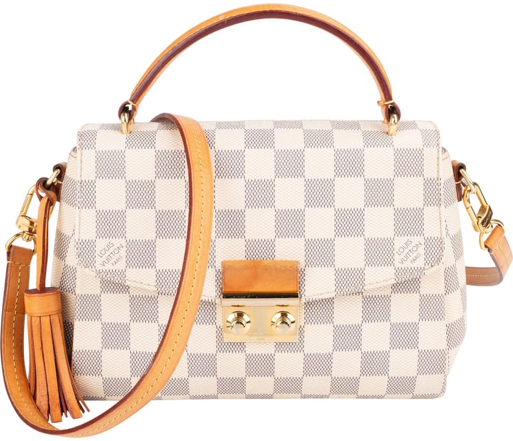 Louis Vuitton Louis Vuitton Monogram Damier Azur Croisette Handbag