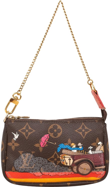 Louis Vuitton Louis Vuitton Limited Monogram Illustre Evasion Mini Pochette Accessoires Handbag