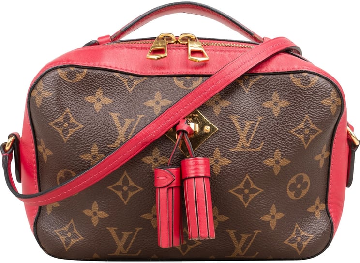 Louis Vuitton Louis Vuitton Monogram Canvas Saintonge Crossbody Bag