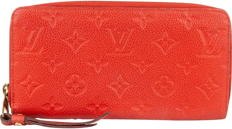 Louis Vuitton Louis Vuitton Leather Monogram Empreinte Zippy Wallet