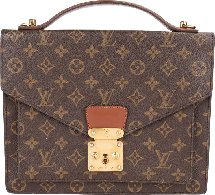 Louis Vuitton Louis Vuitton Monogram Canvas Monceau Handbag