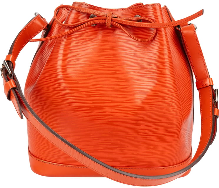 Louis Vuitton Louis Vuitton Orange Epi Leather NM Sac Noe Petit Shoulder Bag