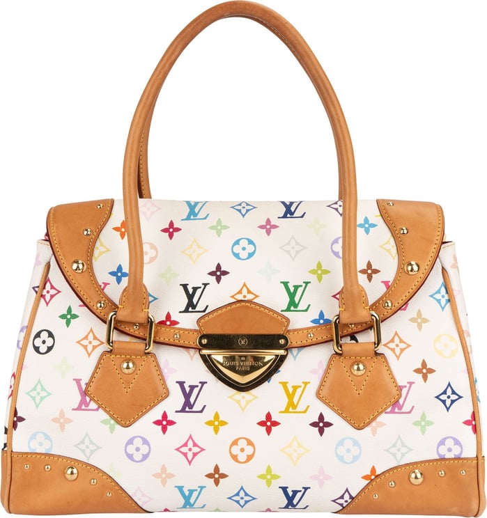 Louis Vuitton Louis Vuitton Monogram Murakami Multicolor Beverly GM Handbag