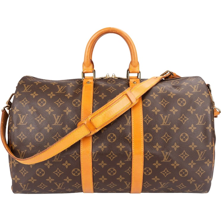 Louis Vuitton Louis Vuitton Monogram Canvas Keepall 45 Bandoulière Travel Bag