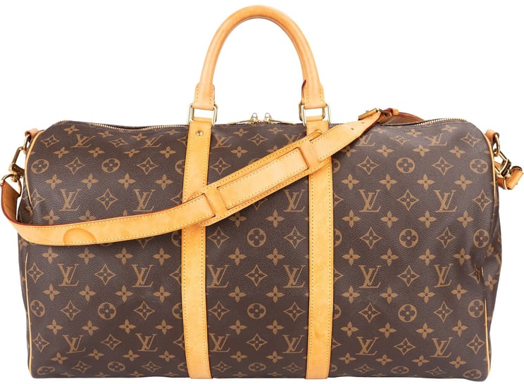 Louis Vuitton Louis Vuitton Monogram Canvas Keepall 50 Bandoulière Travel Bag