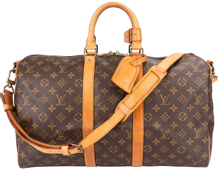 Louis Vuitton Louis Vuitton Monogram Canvas Keepall 45 Bandoulière Travel Bag