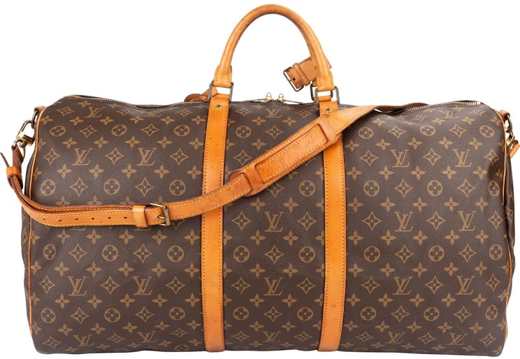 Louis Vuitton Louis Vuitton Monogram Canvas Keepall 60 Bandoulière Travel Bag