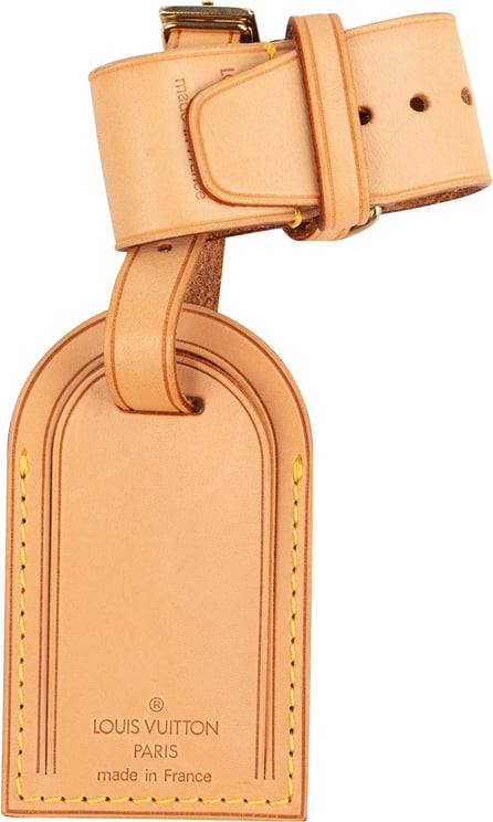 Louis Vuitton Louis Vuitton Vachetta Leather Luggage Tag Travel Set