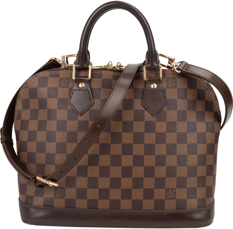Louis Vuitton Louis Vuitton Monogram Damier Ebene Alma PM Handbag