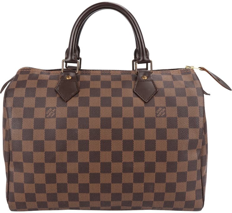 Louis Vuitton Louis Vuitton Monogram Damier Ebene Speedy 30 Handbag