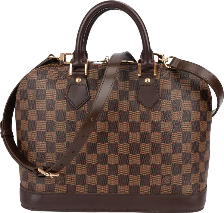 Louis Vuitton Louis Vuitton Monogram Damier Ebene Alma PM Handbag