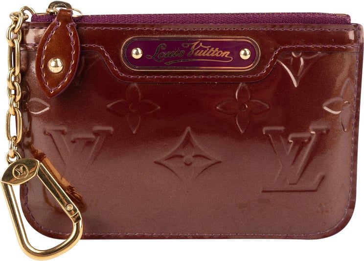 Louis Vuitton Louis Vuitton Monogram Vernis Leather Key Pouch