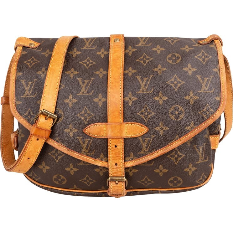 Louis Vuitton Louis Vuitton Monogram Canvas Saumur 30 Crossbody Bag