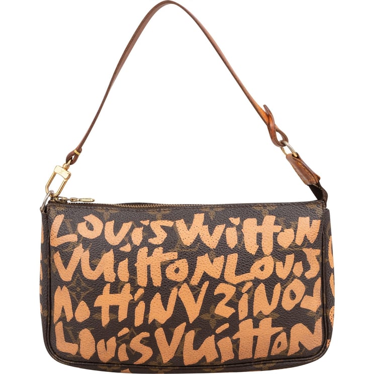 Louis Vuitton Louis Vuitton Monogram Graffiti Pochette Accessoires Handbag