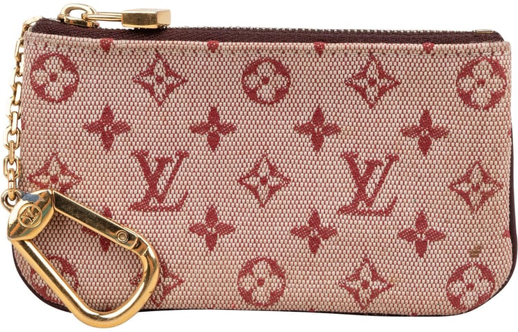Louis Vuitton Louis Vuitton Monogram Mini Lin Key Pouch Wallet