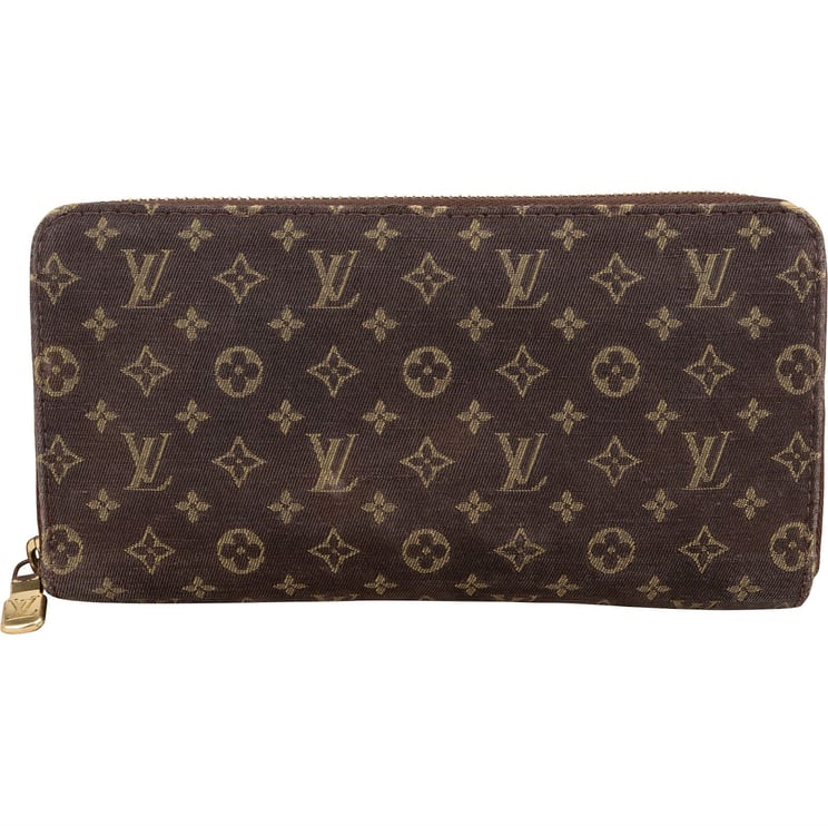 Louis Vuitton Louis Vuitton Mini Lin Monogram Zippy Wallet