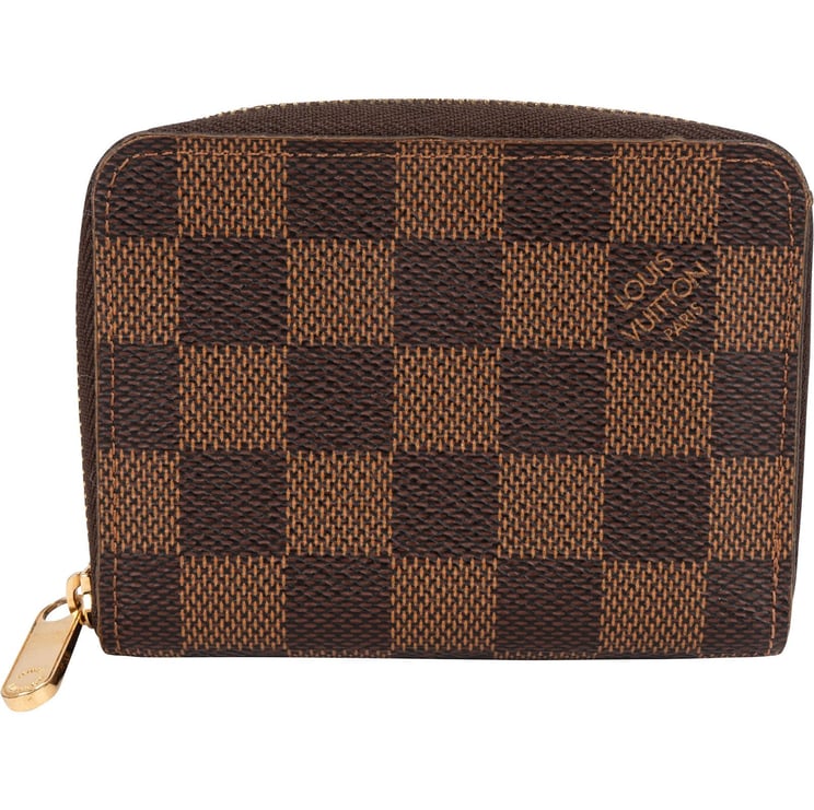 Louis Vuitton Louis Vuitton Monogram Damier Ebene Zippy Coin Wallet