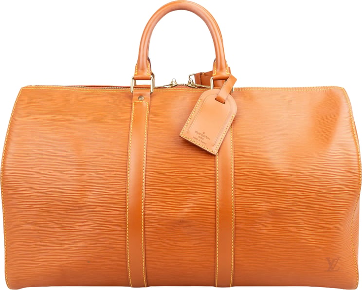 Louis Vuitton Louis Vuitton Kenyan Fawn Epi Leather Keepall 50 Travel Bag