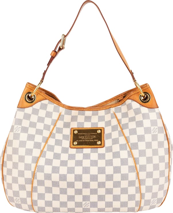 Louis Vuitton Louis Vuitton Monogram Damier Azur Canvas Galliera PM Shoulder Bag