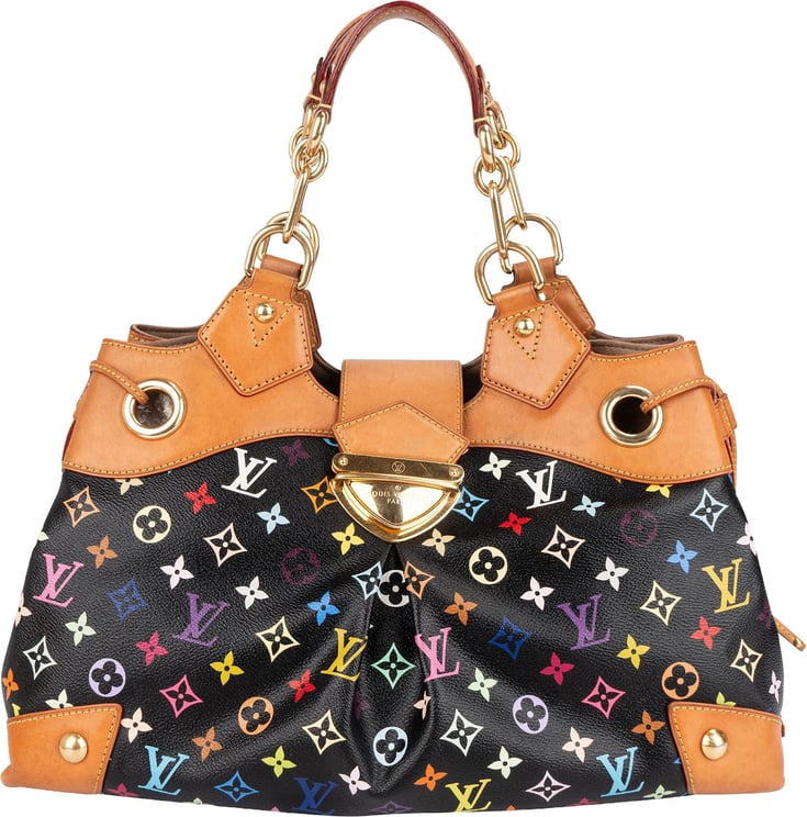 Louis Vuitton Louis Vuitton Canvas Monogram Murakami Multicolor Ursula GM Handbag