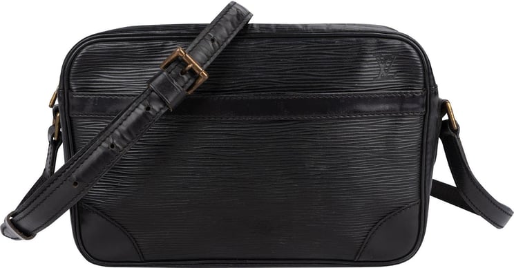 Louis Vuitton Louis Vuitton Noir Epi Leather Trocadero 23 Crossbody Bag