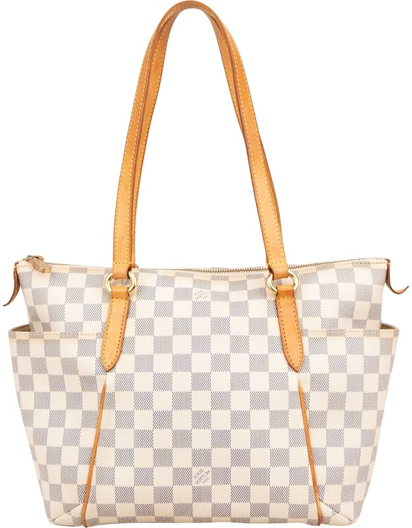 Louis Vuitton Louis Vuitton Monogram Damier Azur Canvas Totally PM Shoulder Bag